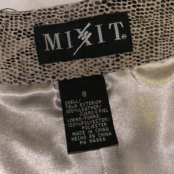 Vintage MIXIT SNAKE SKIN SNAKE PRINT PANTS.. - Picture 6 of 16